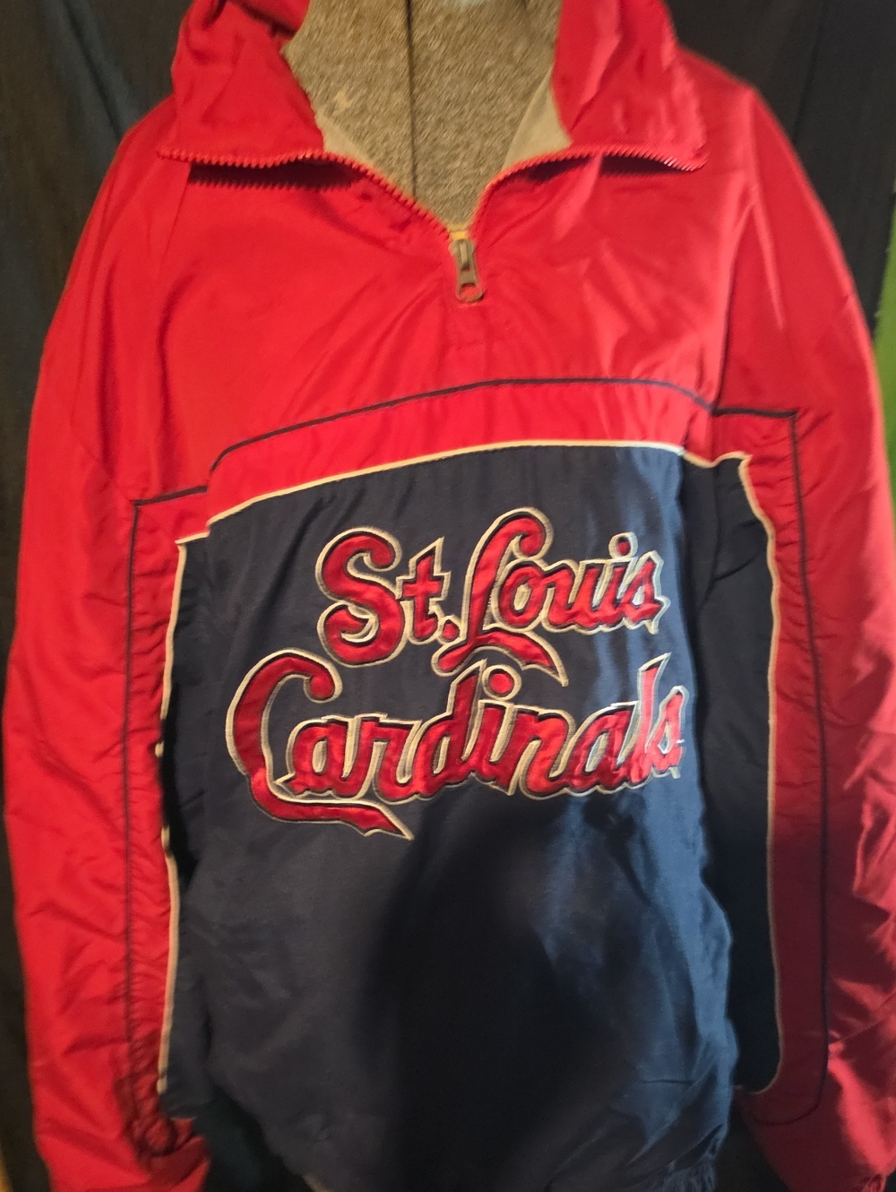 Genuine Merchandise Red & Navy Team Jacket